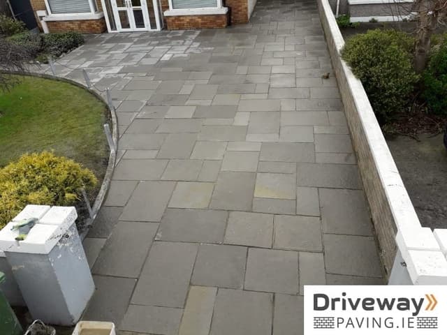 Limestone driveway in Walkinstown, Dublin 12