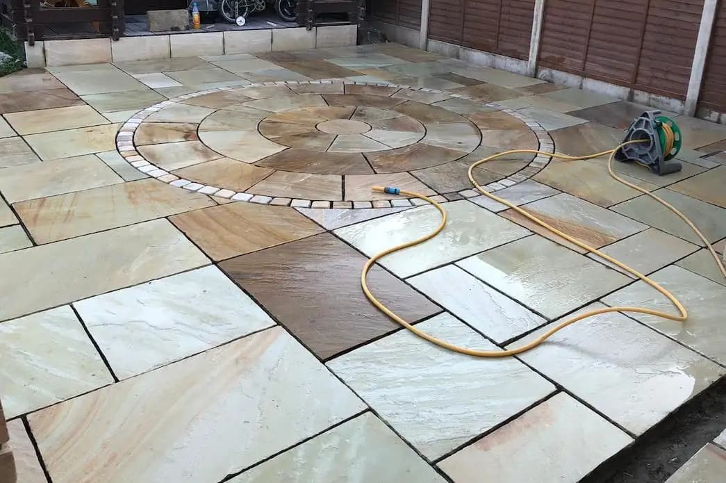 Sandstone Paving