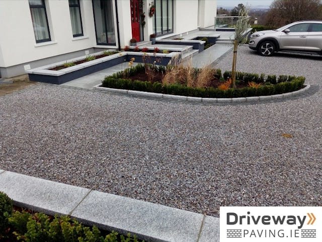 Gravel driveway in Rathfarnham, Dublin 16