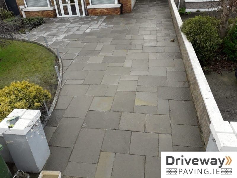Limestone driveway in Walkinstown, Dublin 12