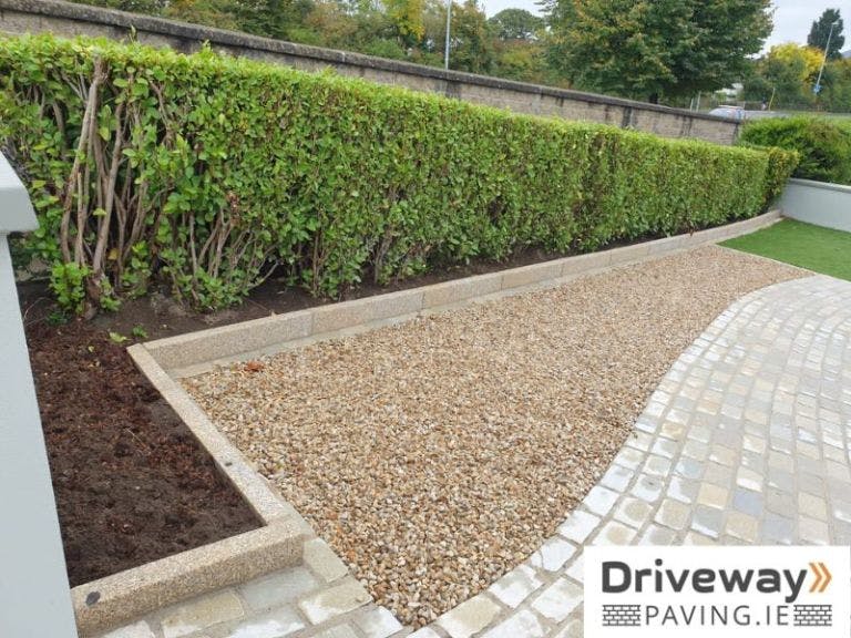 Gravel driveway installation in Blackrock, Dublin