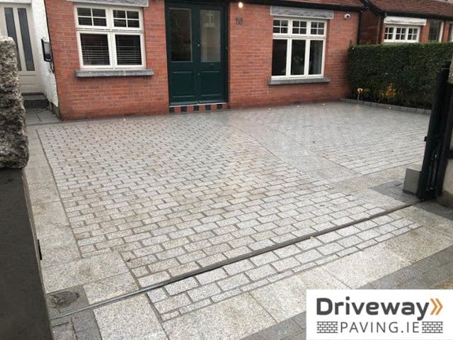 Natural Stone Driveway Installation in Rathmines, Dublin 6